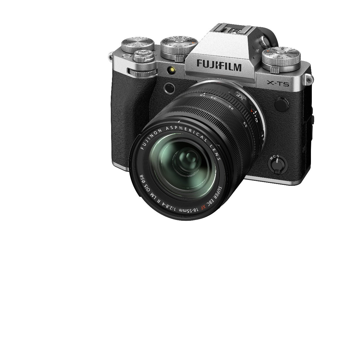 FUJIFILM X-T5 Mirrorless Digital Camera with 18-55mm Lens Kit - Silver | Professional Photography, Vlogging & Travel | 40MP APS-C Sensor, 5-Axis IBIS, 4K Video