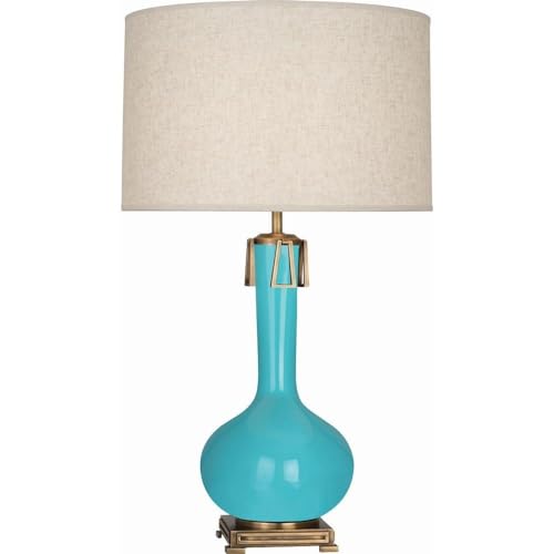 Egg Blue Glazed/Aged Brass
