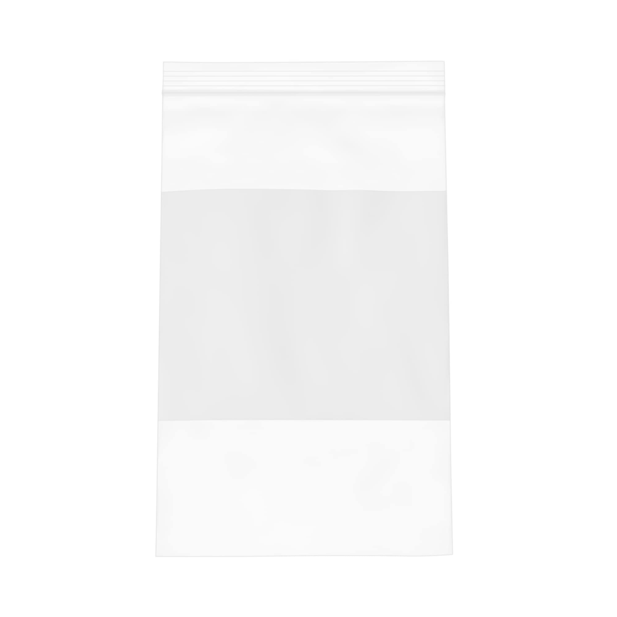 5x8 Inch 4 Mil Clear Reclosable Plastic Bags with White Block - Case of 10000 for Shipping, Storage & Retail Merchandise