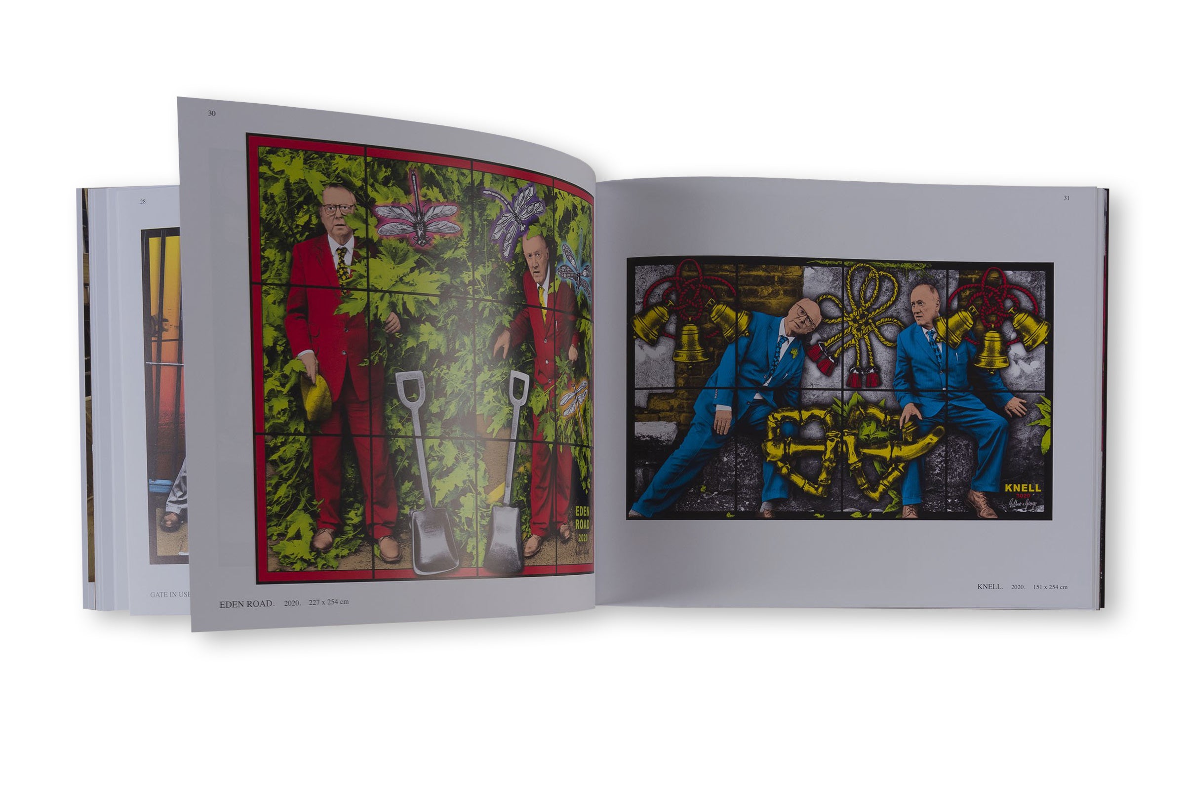Gilbert and George NEW NORMAL PICTURES - Contemporary Art Book for Collectors & Decor | Perfect for Modern Home & Office Wall Art