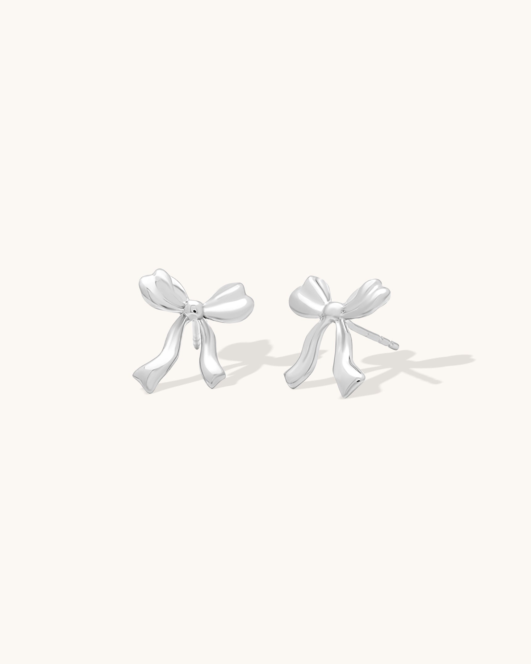 Bow Petite Earrings for Women - Elegant Small Bow Jewelry for Daily Wear & Special Occasions