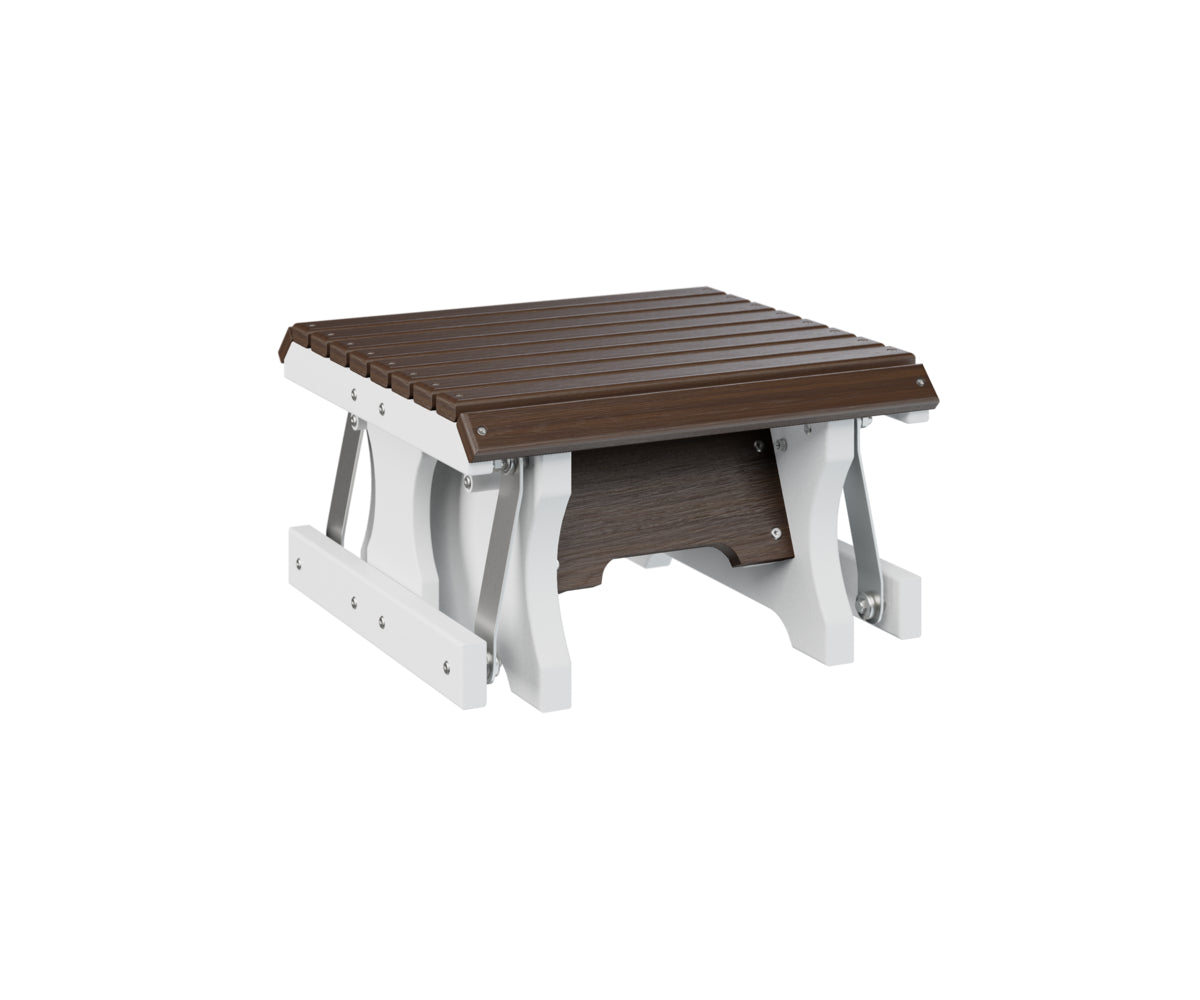 Berlin Gardens Gliding Footstool - Adjustable Comfort Ottoman with Smooth Glide Motion - Perfect for Living Room, Bedroom or Office Relaxation