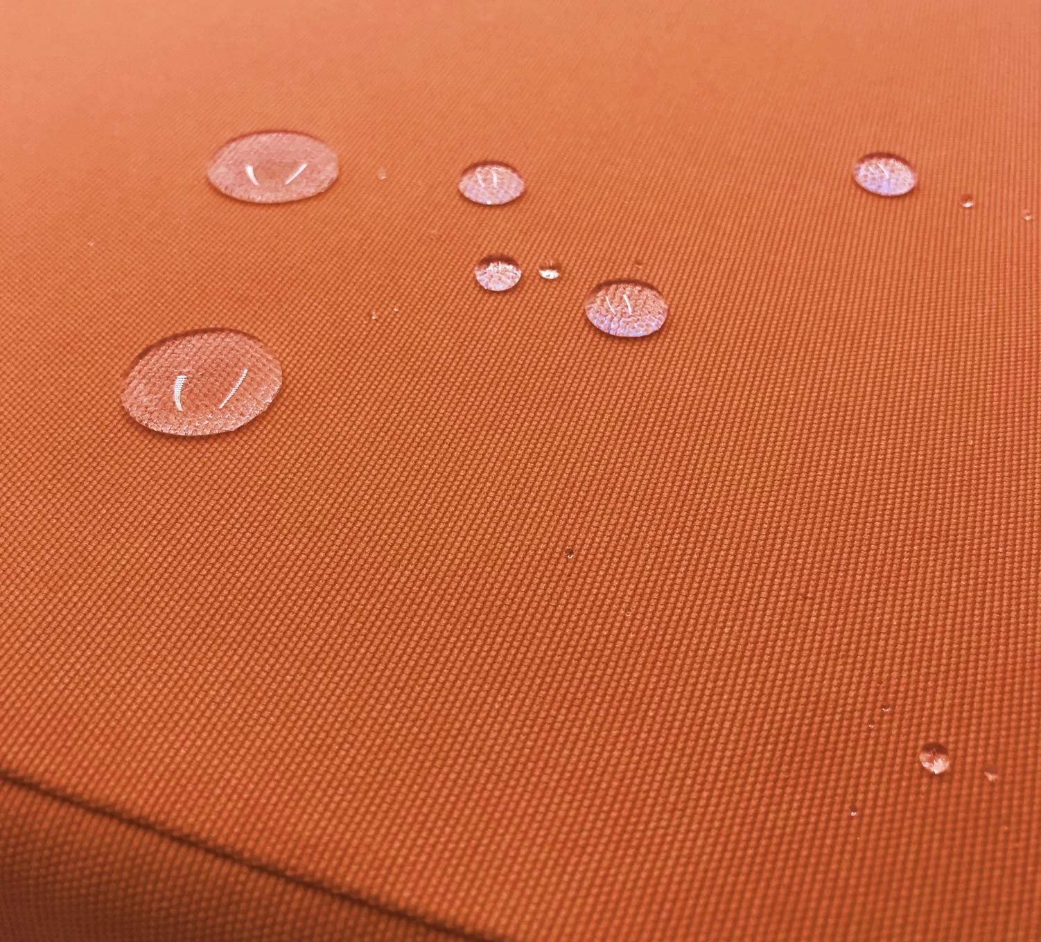 Waterproof UV-Resistant Patio Chair Cushion Cover - Indoor/Outdoor Use - Sunkissed Orange (22x20x4 Inches) - Perfect for Poolside, Garden & Deck Furniture Protection