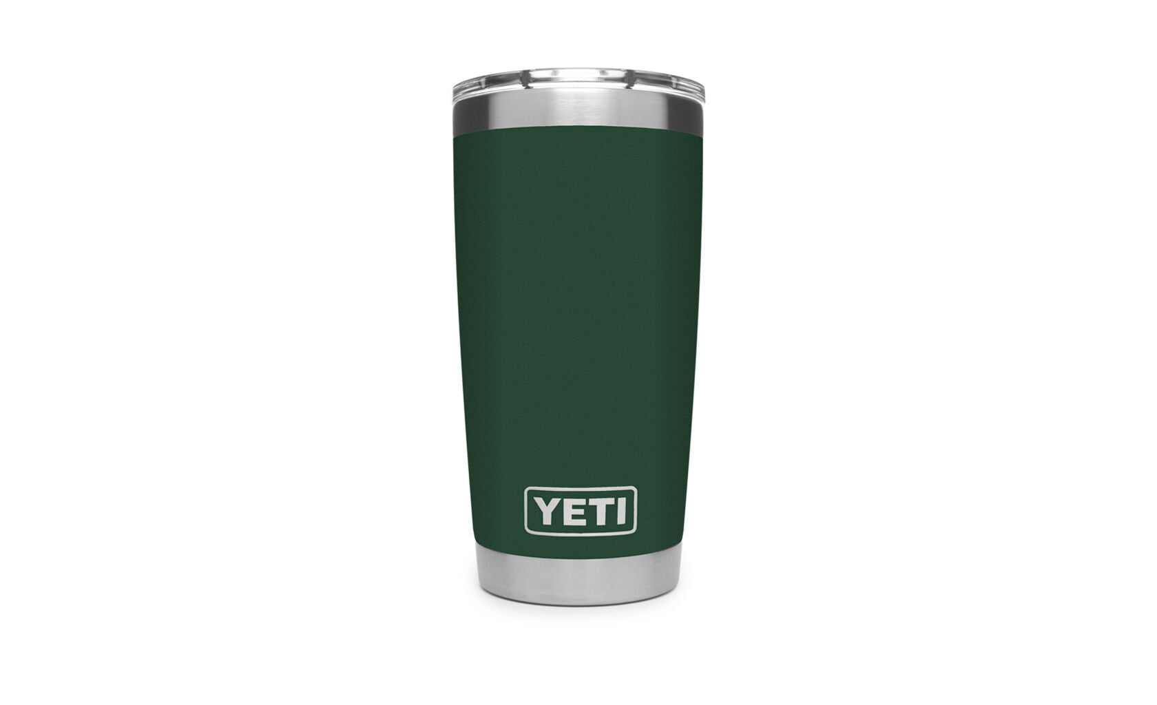 20 oz Rambler Vacuum Insulated Travel Mug - Northwoods Green - Keeps Drinks Hot/Cold for Hours - Perfect for Commuting, Camping & Outdoor Adventures