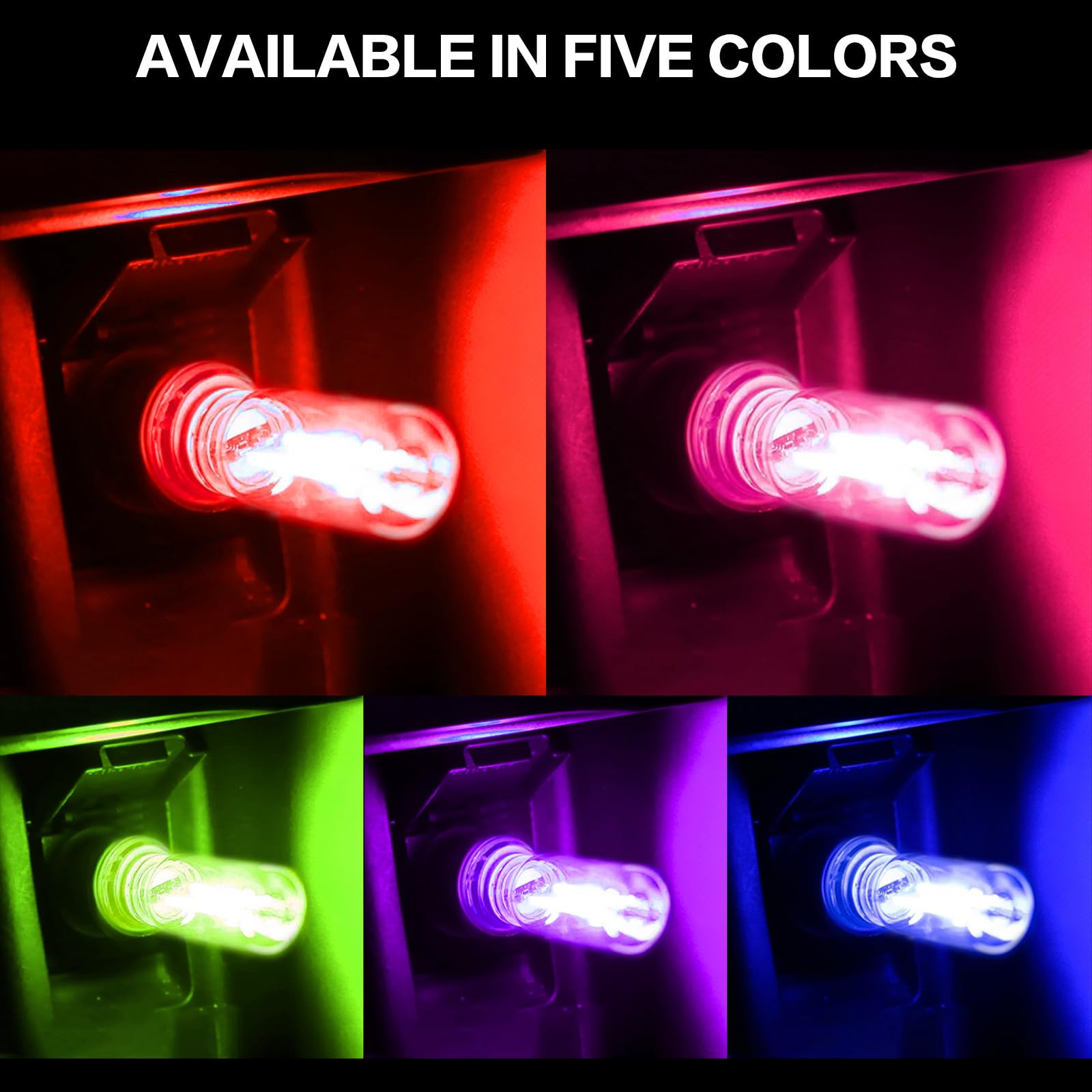 USB Retro Car Lamps - LED Interior Atmosphere Lights for Cars, Plug-in USB Automotive Night Light with Mini LED Bulb - Perfect for Car, Bedroom, Hallway Decoration (Green) | Enhance Your Vehicle & Home Ambience
