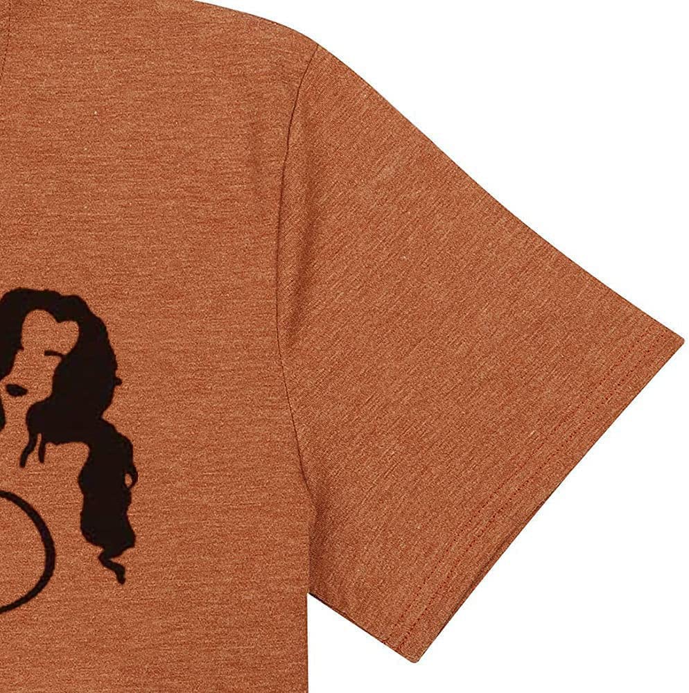 Sanderson Sisters Halloween T-Shirt for Women | Hocus Pocus Movie Graphic Tee | Witch Costume Top | Perfect for Halloween Parties & Cosplay