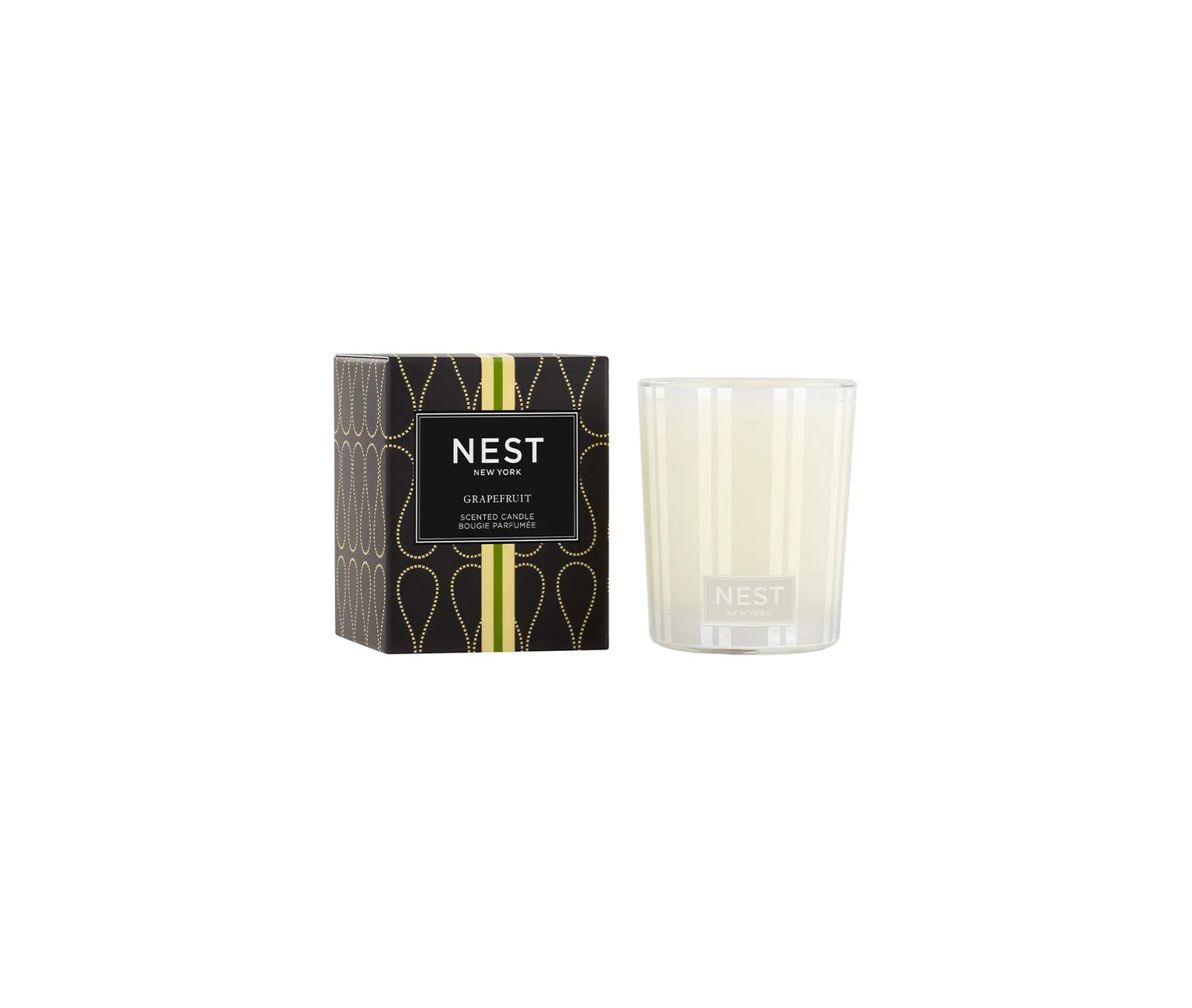 Nest Grapefruit Scented Candle - Natural Soy Wax Aromatherapy Candle for Home, Relaxation & Stress Relief - Perfect for Living Room, Bedroom & Bathroom