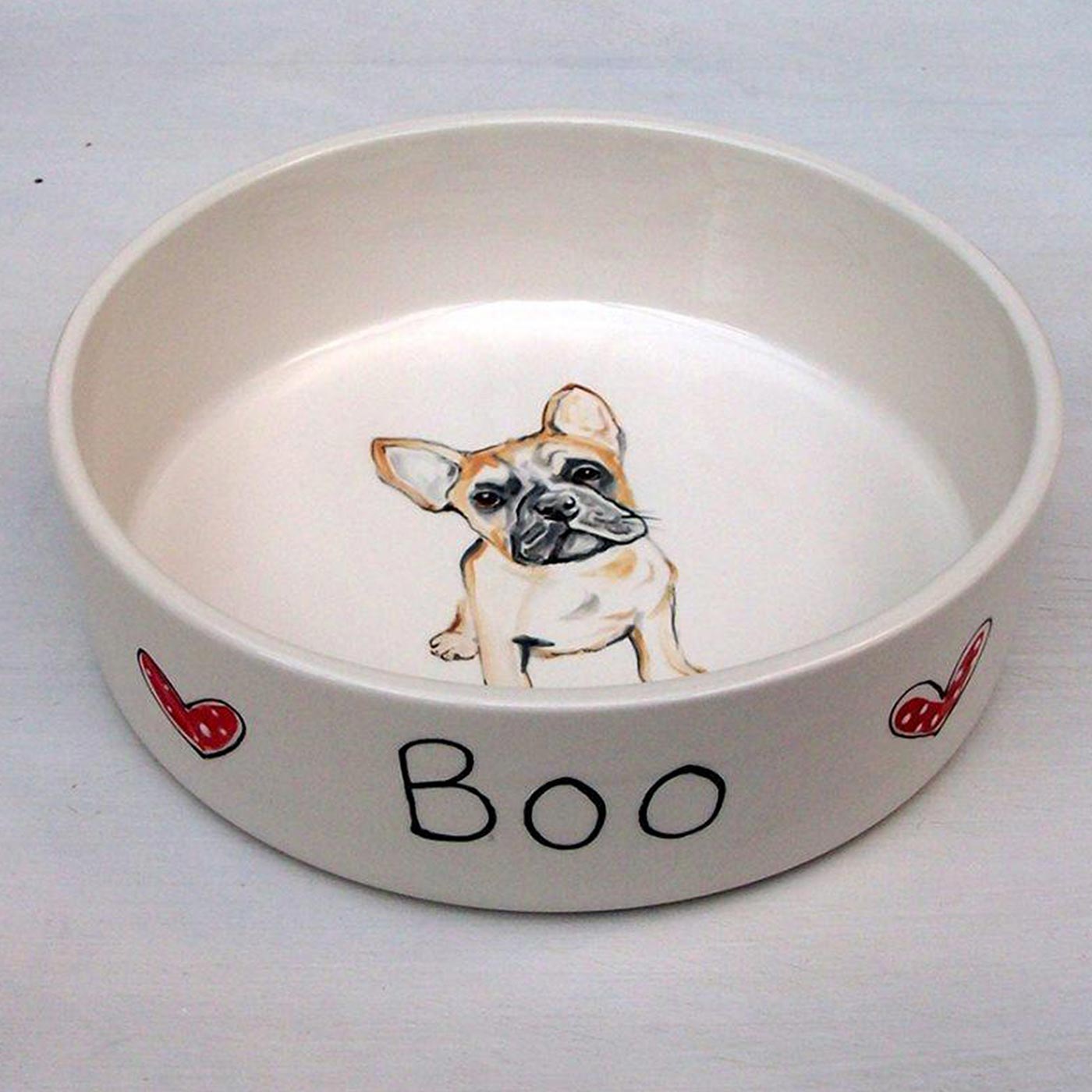 Purple Glaze Elevated Dog Bowl for Small & Medium Dogs - Non-Slip Ceramic Pet Food & Water Dish - Perfect for Home, Kitchen, or Outdoor Use