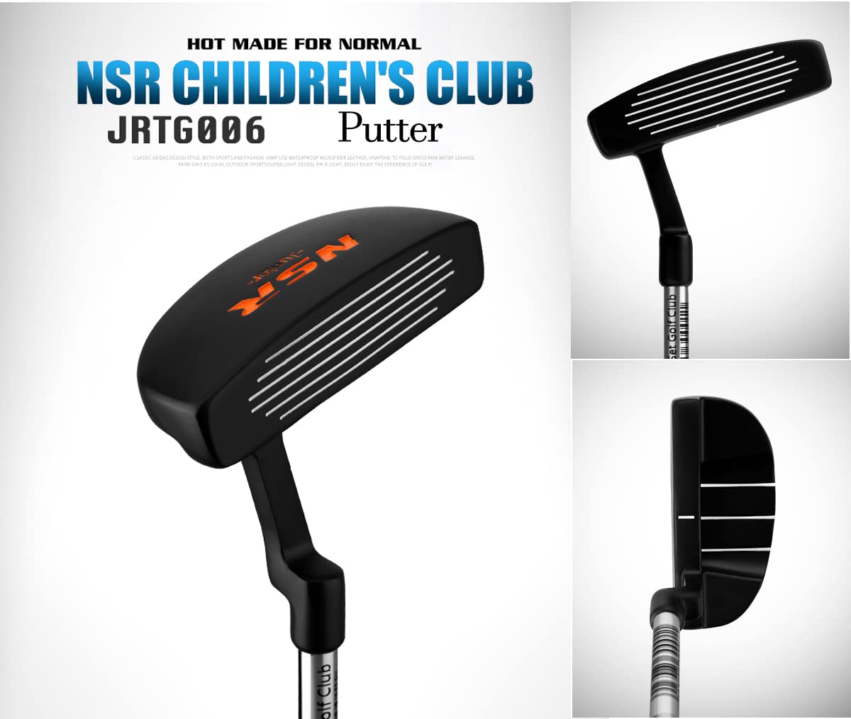 PGM Junior Golf Club Set for Kids - 6-Piece Right-Handed Youth Golf Clubs with Driver, Hybrid, 7 & 9 Irons, Wedge, Putter & Stand Bag (Includes 2 Headcovers) - Perfect for Boys & Girls Learning Golf at Driving Range or Course