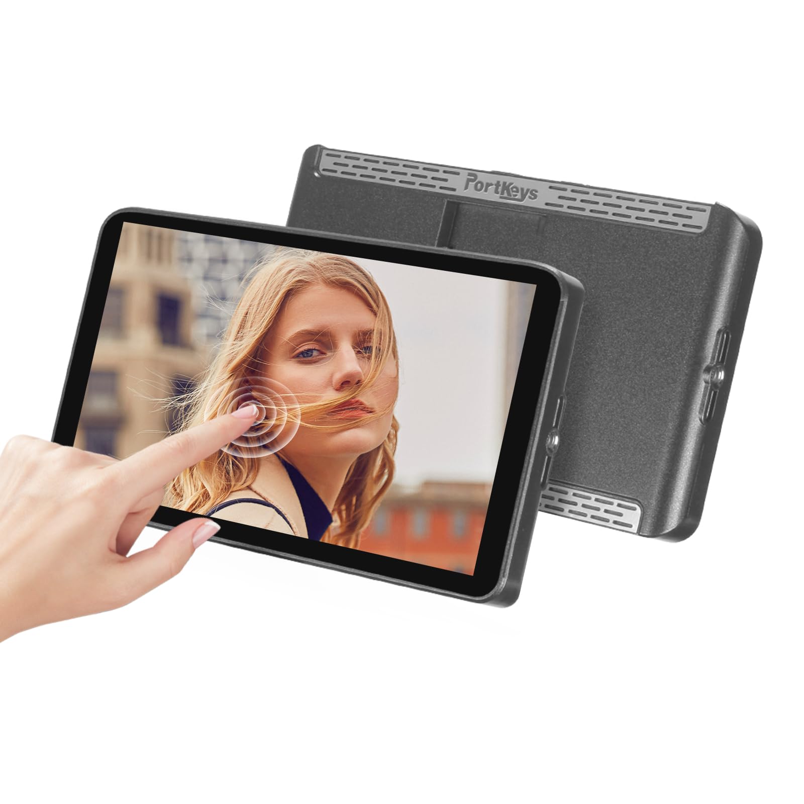 Portkeys LH7P 7 Inch Touch Screen Camera Monitor - 1920x1080 Full HD, Wireless Control, Compatible with Sony Cameras | Perfect for Filmmaking, Vlogging & Professional Video Production