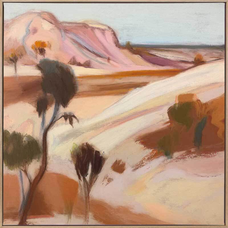 Australian Outback Landscape Canvas Art Print - Wall Decor for Living Room, Office & Bedroom