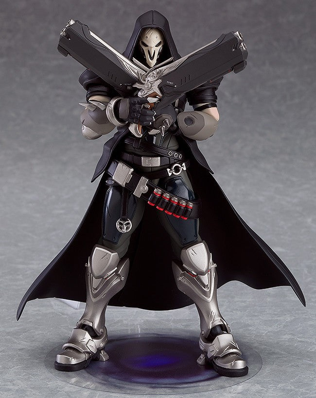 Figma #393 Reaper (Gabriel Reyes) Overwatch Action Figure - Collectible Gaming Character Model for Display & Cosplay