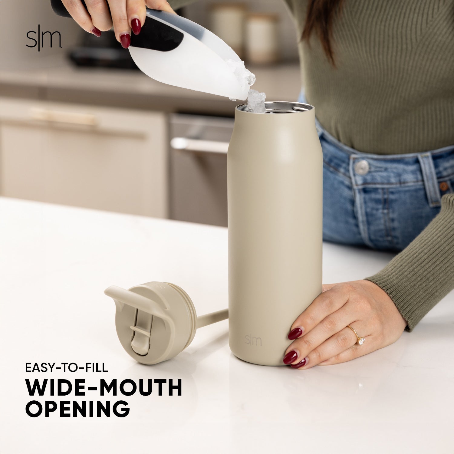 Manual Straw Lid Glass Cup - Reusable & Eco-Friendly Drinking Cup for Coffee, Tea, Juice - Perfect for Home, Office, Travel & Outdoor Activities