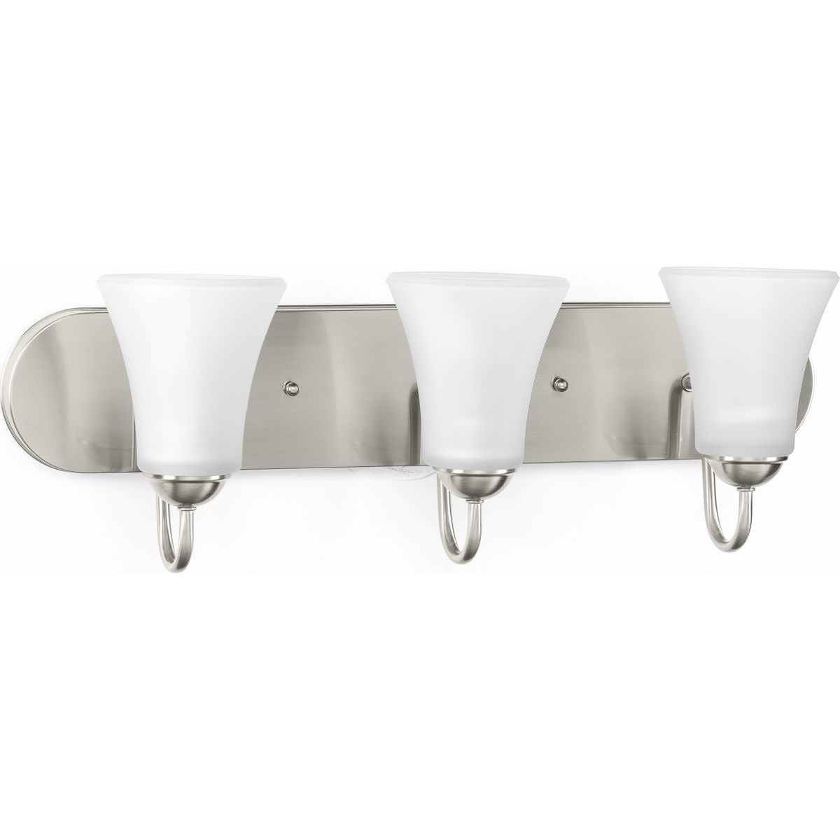 Vintage Style 3-Light Etched Glass Bathroom Vanity Light Fixture - Perfect for Bathroom, Powder Room & Dressing Area Makeup Lighting