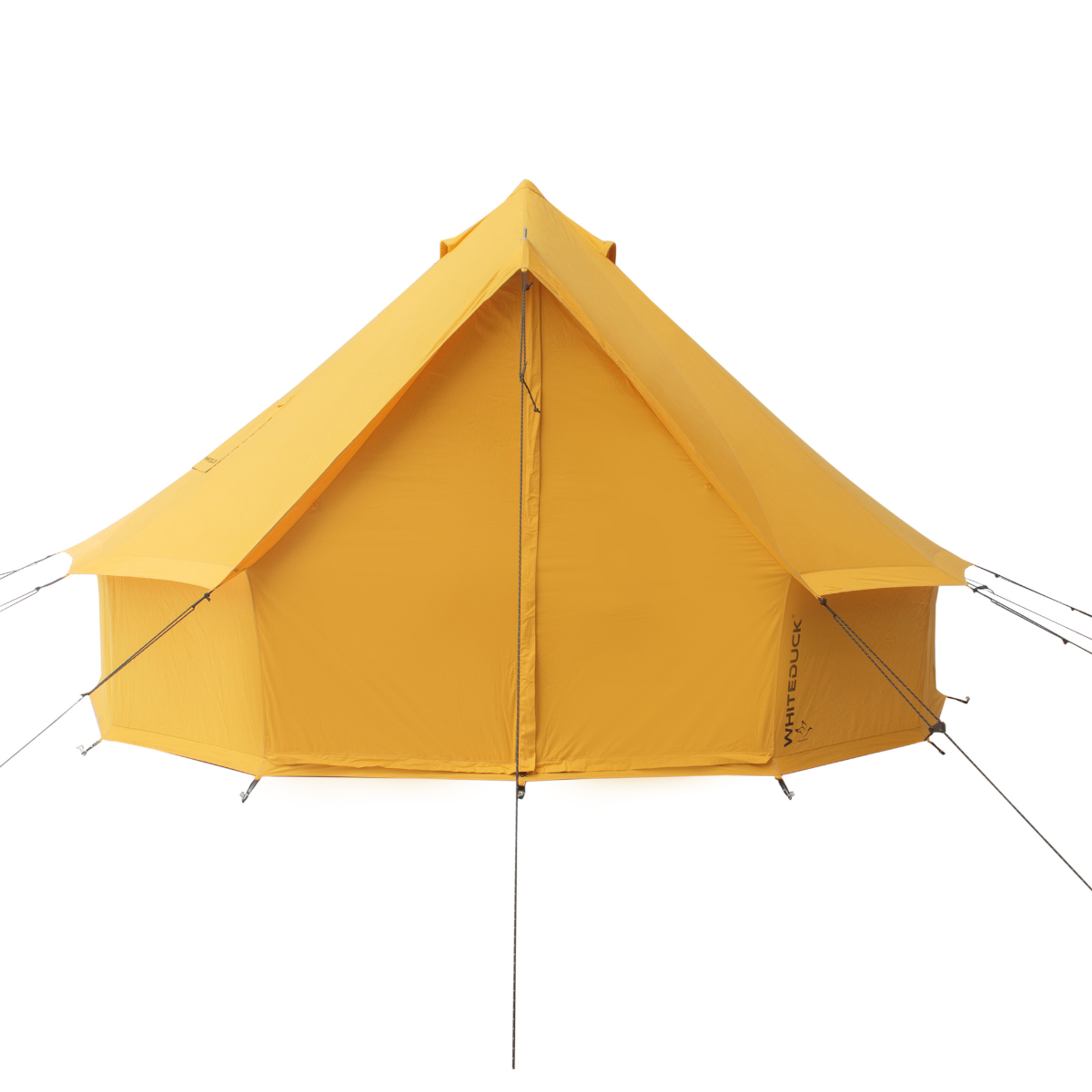 10' Regatta Bell Tent in Tuscan Sun - Waterproof Canvas Camping Tent for Outdoor Adventures, Glamping, and Family Gatherings