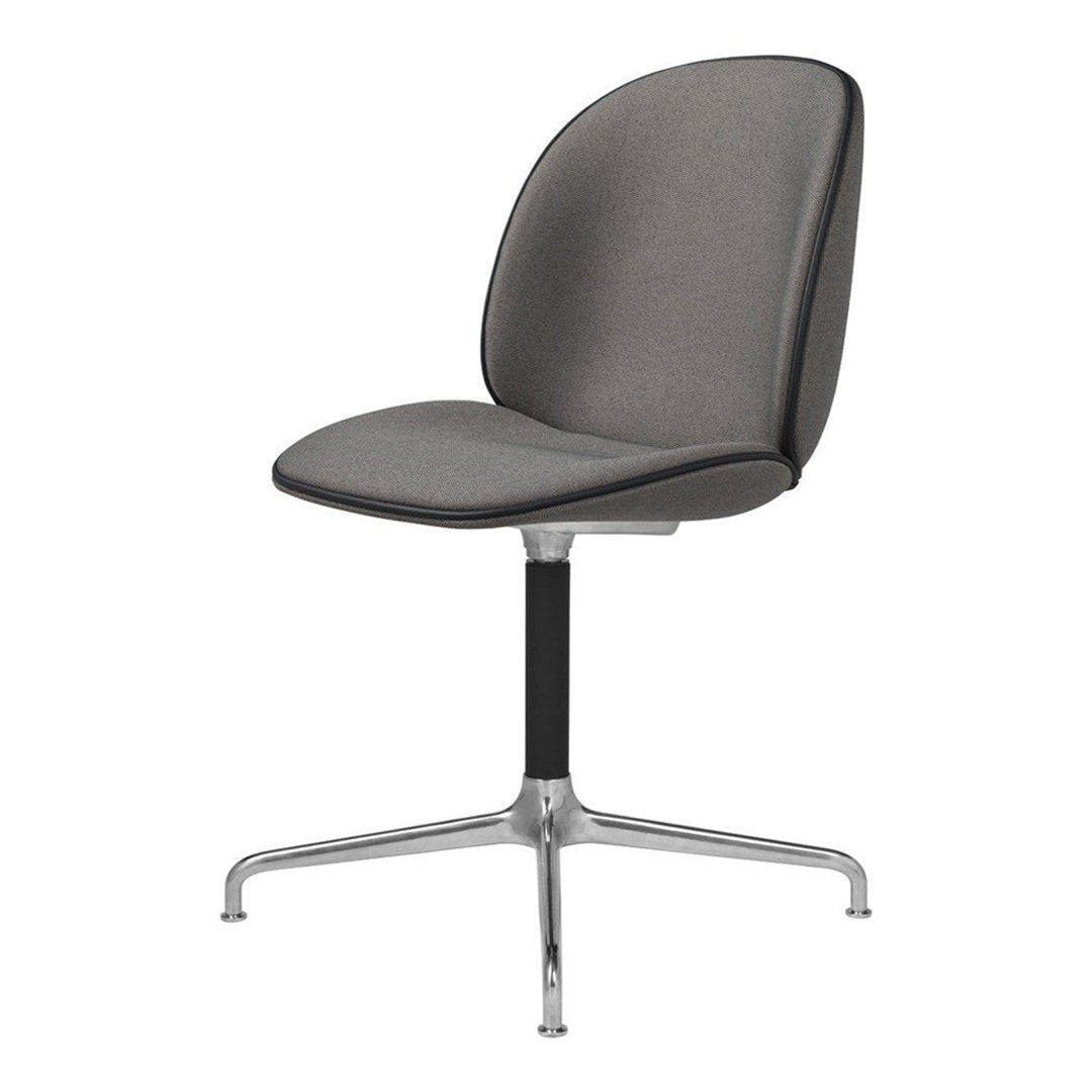 Ergonomic Beetle Meeting Chair with 4-Star Swivel Base & Full Upholstery - Perfect for Office, Conference Rooms & Home Workspaces