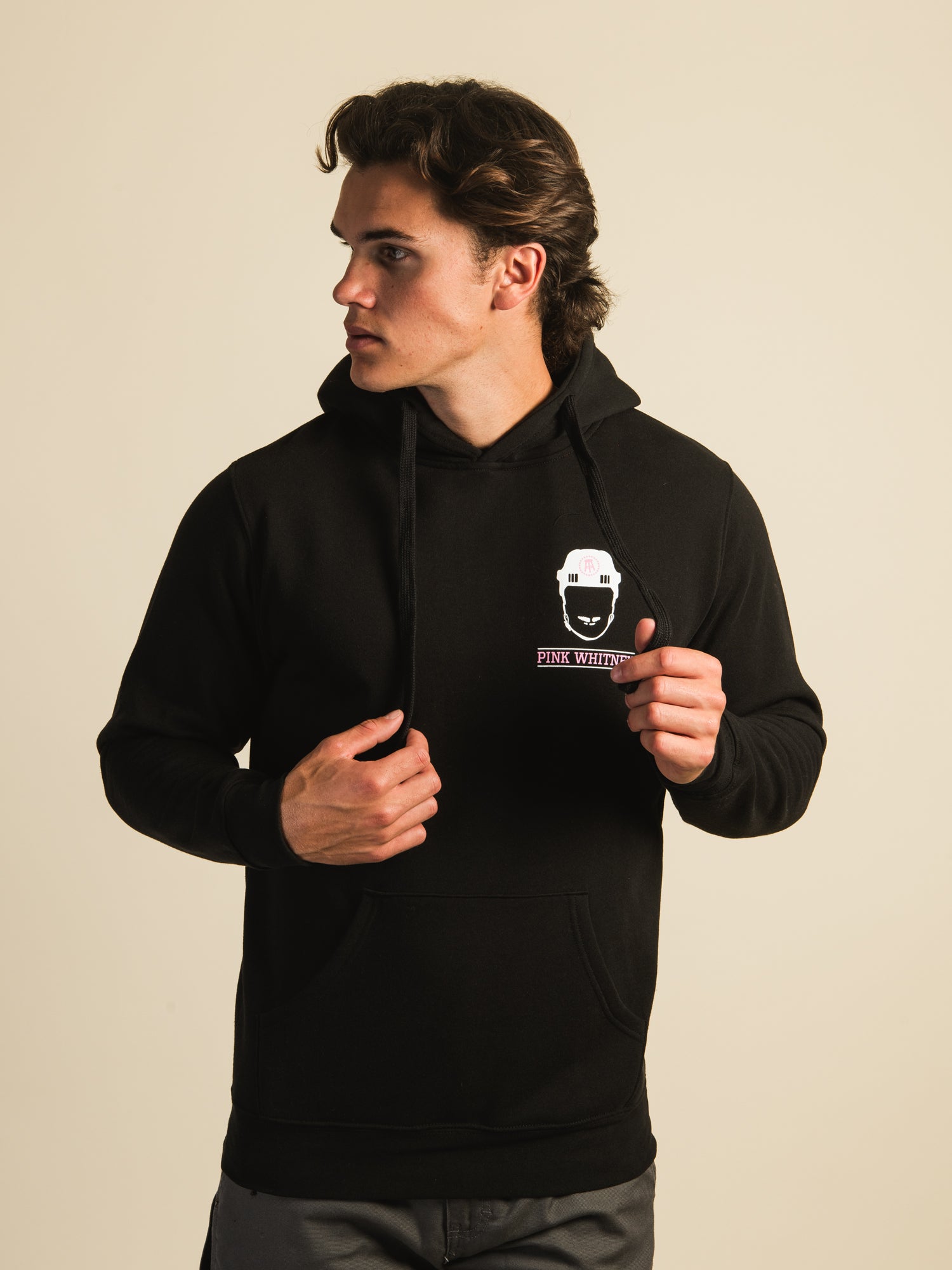 Barstool Sports Pink Whitney Pullover Hoodie - Soft & Comfortable Sweatshirt for Men & Women | Perfect for Casual Wear, Gym, and Outdoor Activities