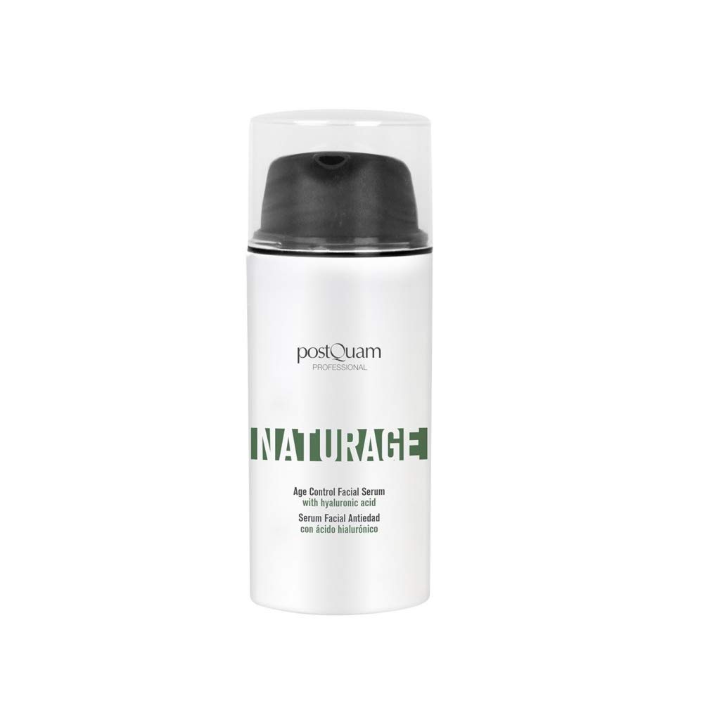 Postquam Professional Naturage Anti-Aging Serum 30ml with Hyaluronic Acid - Hydrating & Soothing Face Serum for Wrinkles & Fine Lines - Daily Skincare with Natural Ingredients - Perfect for Mature, Dry & Sensitive Skin - Achieve Smoother, Youthful Glow at Home or On-The-Go