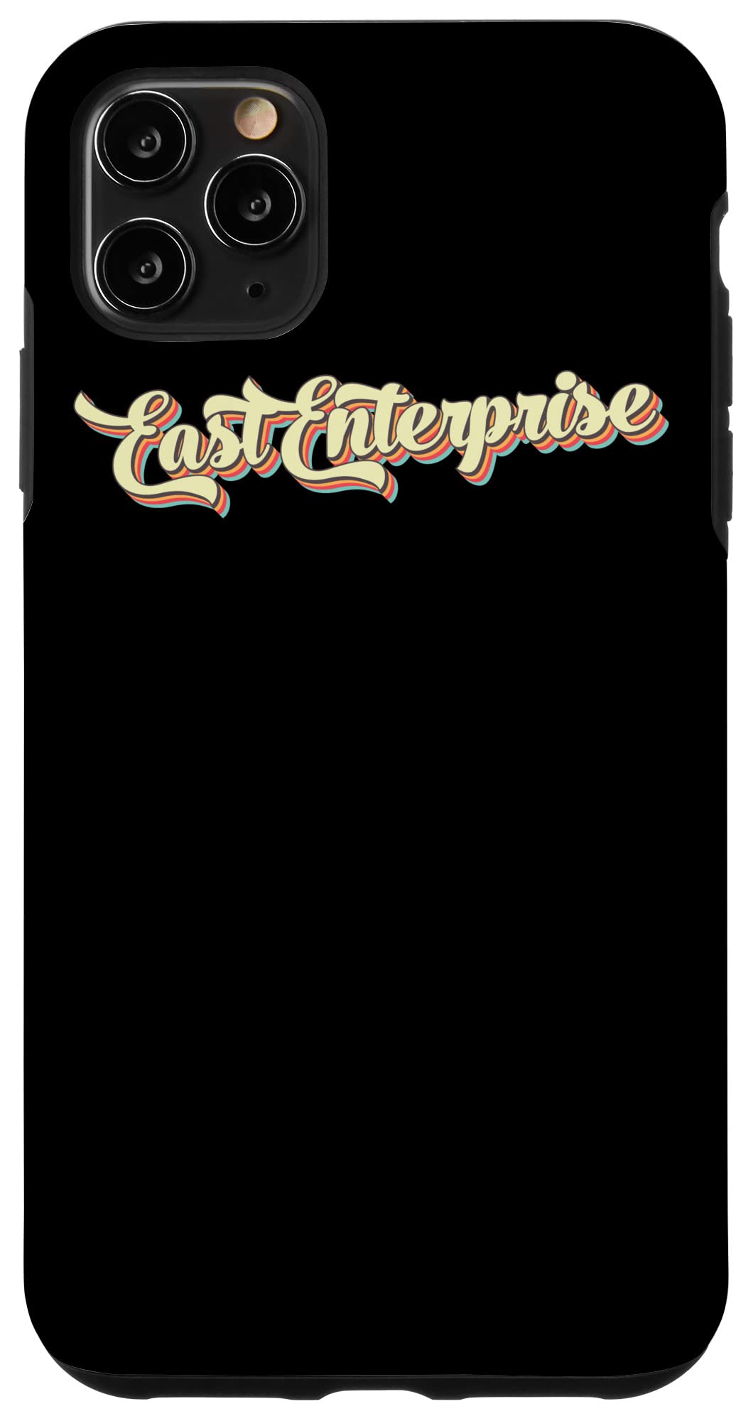 iPhone 11 Pro Max Case - Vintage Retro Art Baseball Font Design - Durable Protective Cover for Travel, Work & Daily Use