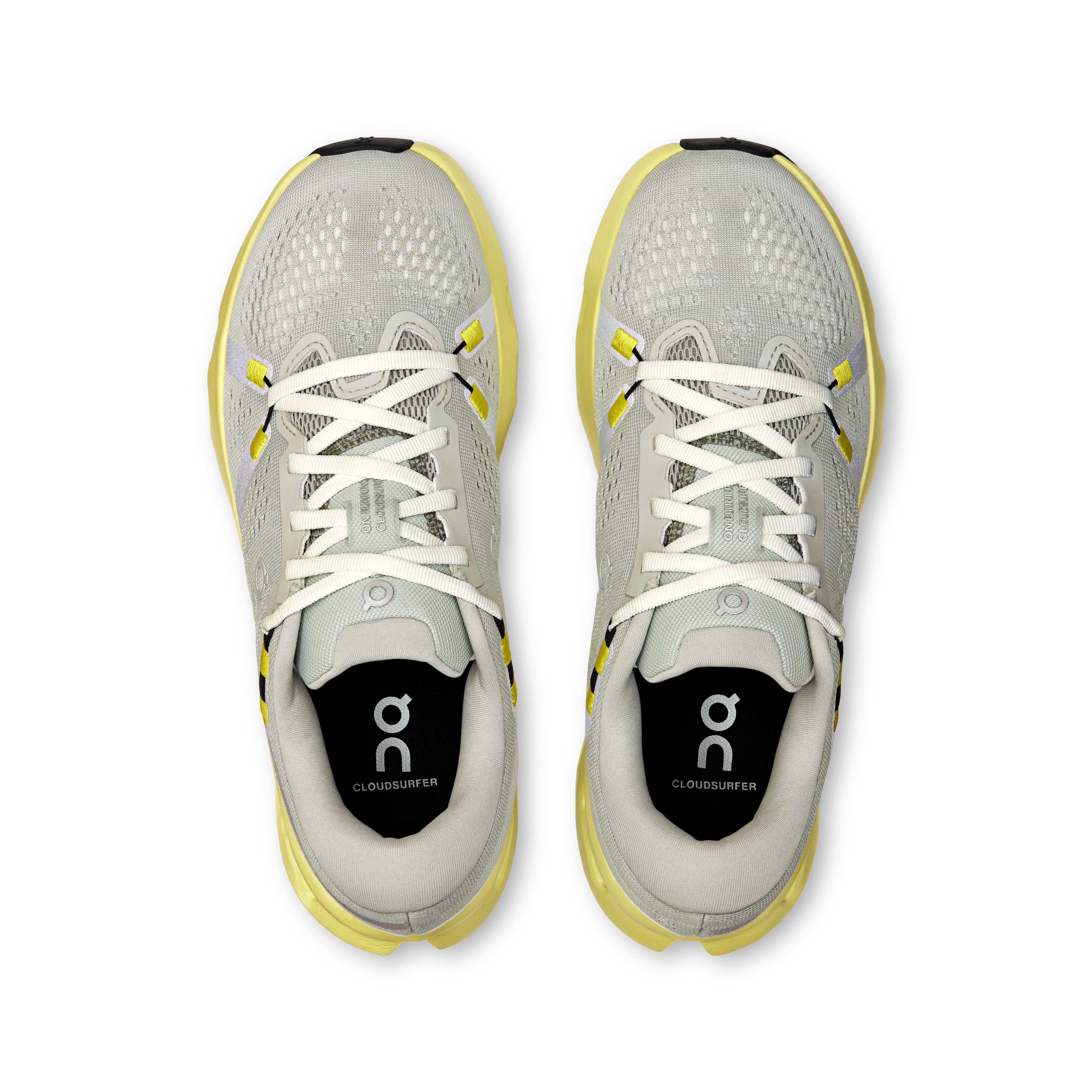 Women's Cloudsurfer 2 Running Shoes - Lightweight & Cushioned for Women (Glacier/Limelight) | Perfect for Jogging, Gym Workouts & Daily Walking