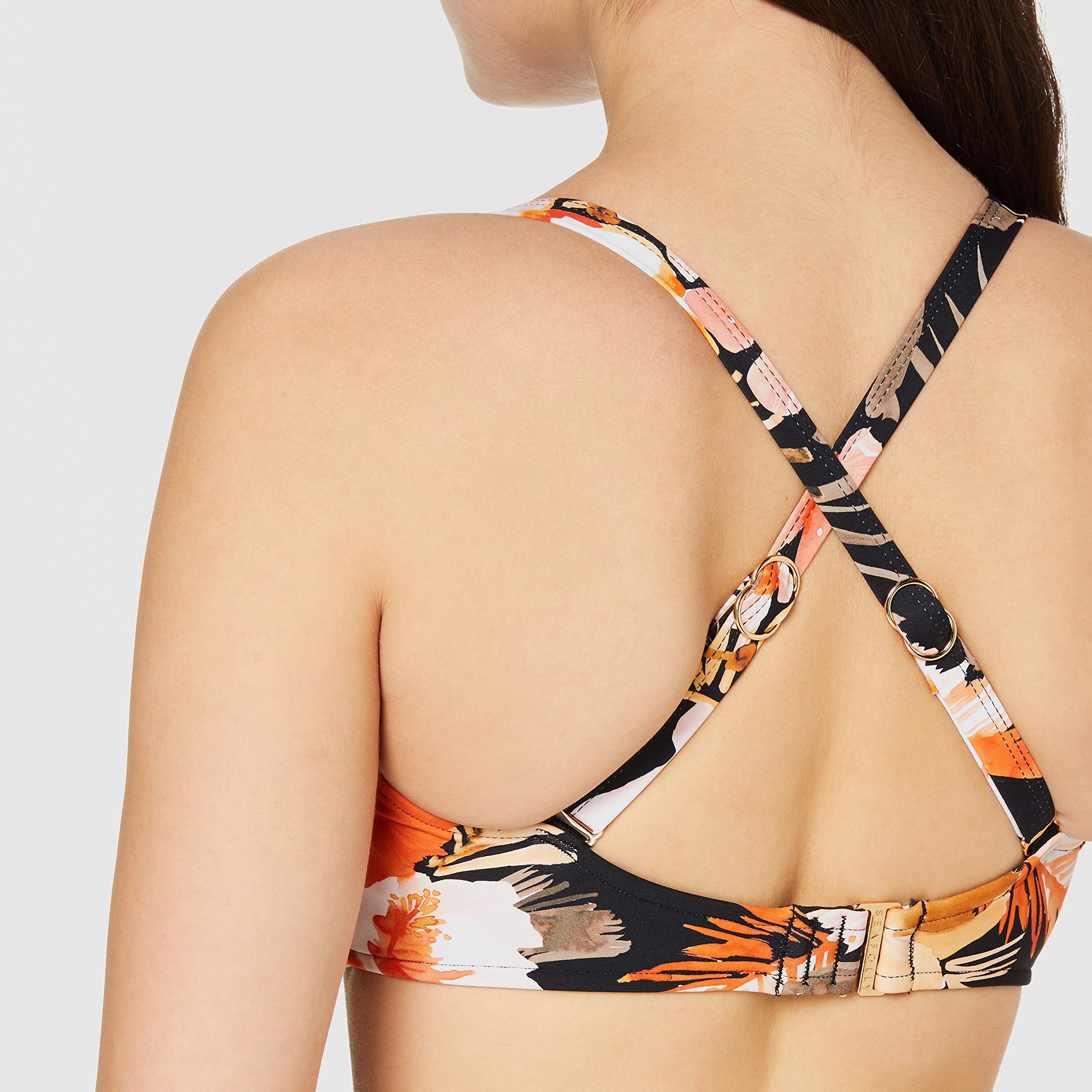 Seafolly Women's Standard DD Cup Bralette Bikini Top - Supportive Swimwear for Beach & Pool | Perfect for Surfing, Sunbathing & Summer Vacations