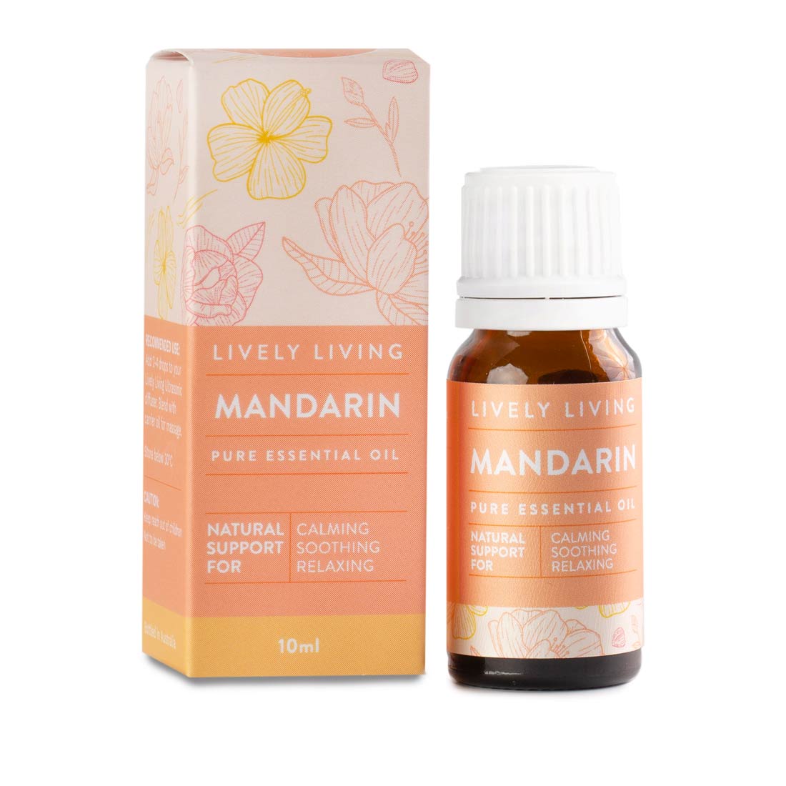 10ml Mandarin Pure Essential Oil for Aromatherapy, Relaxation & Skin Care - 100% Natural & Therapeutic Grade