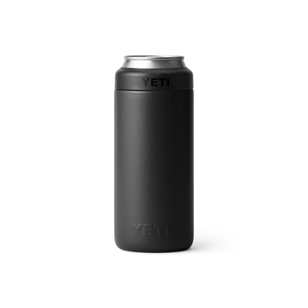Yeti Rambler 12 oz Colster Slim Can Cooler - Insulated Stainless Steel Beer Can Holder for Camping, Tailgating & Outdoor Adventures