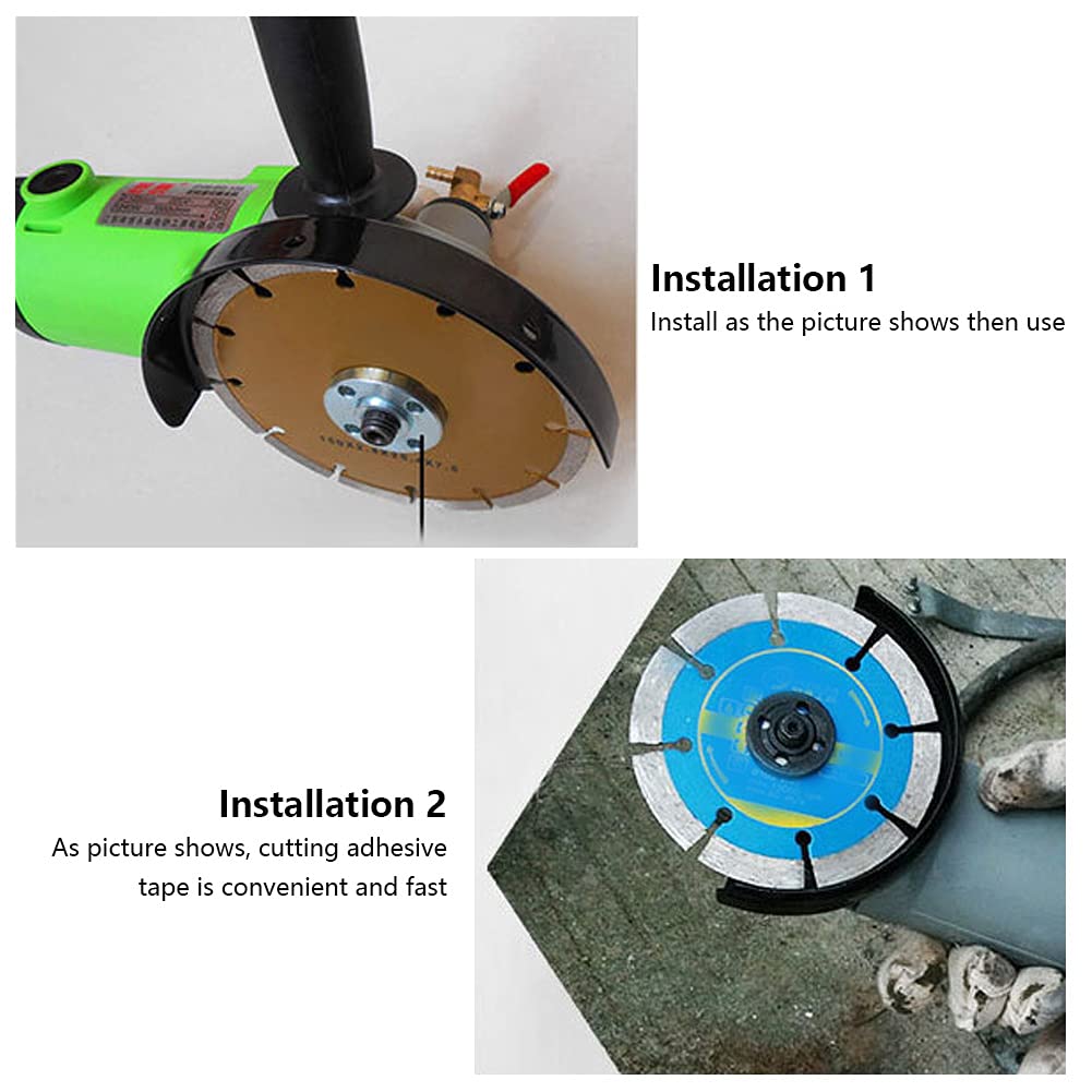 1 Pair Electrical Angle Grinder Replacement Inner & Outer Flange Set (F3) - Compatible with Dewalt, Milwaukee & Bosch - Perfect for Metal Cutting, Grinding & Polishing Projects