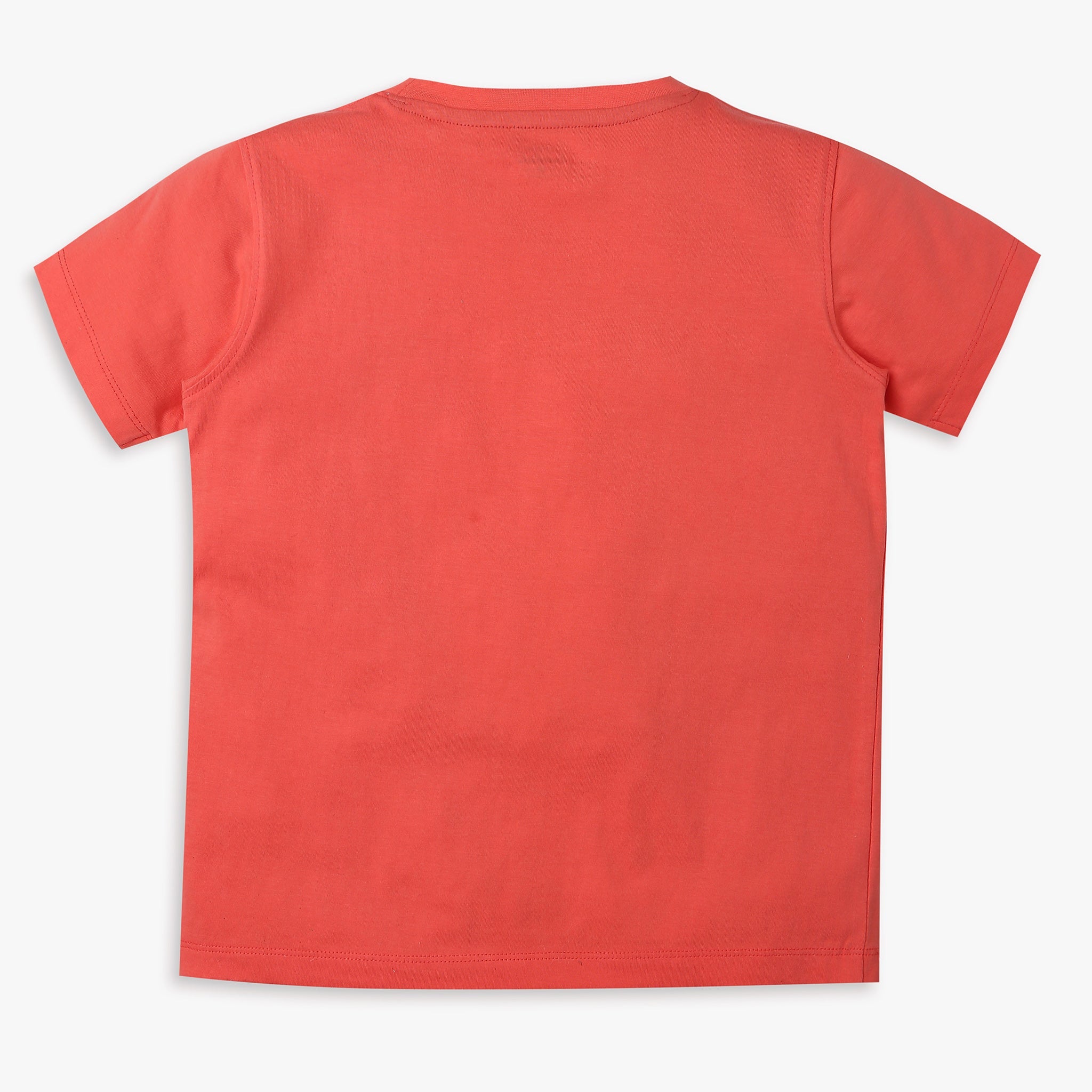 Boys' Regular Fit Solid Color T-Shirt - Soft Cotton Tee for School, Play & Everyday Wear