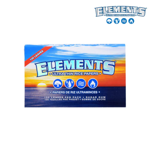 Premium Elements Rolling Papers - Single Wide & Double Window Size for Smooth Rolling | Perfect for Herbal Blends, Tobacco, and DIY Cigarettes at Home or On-the-Go