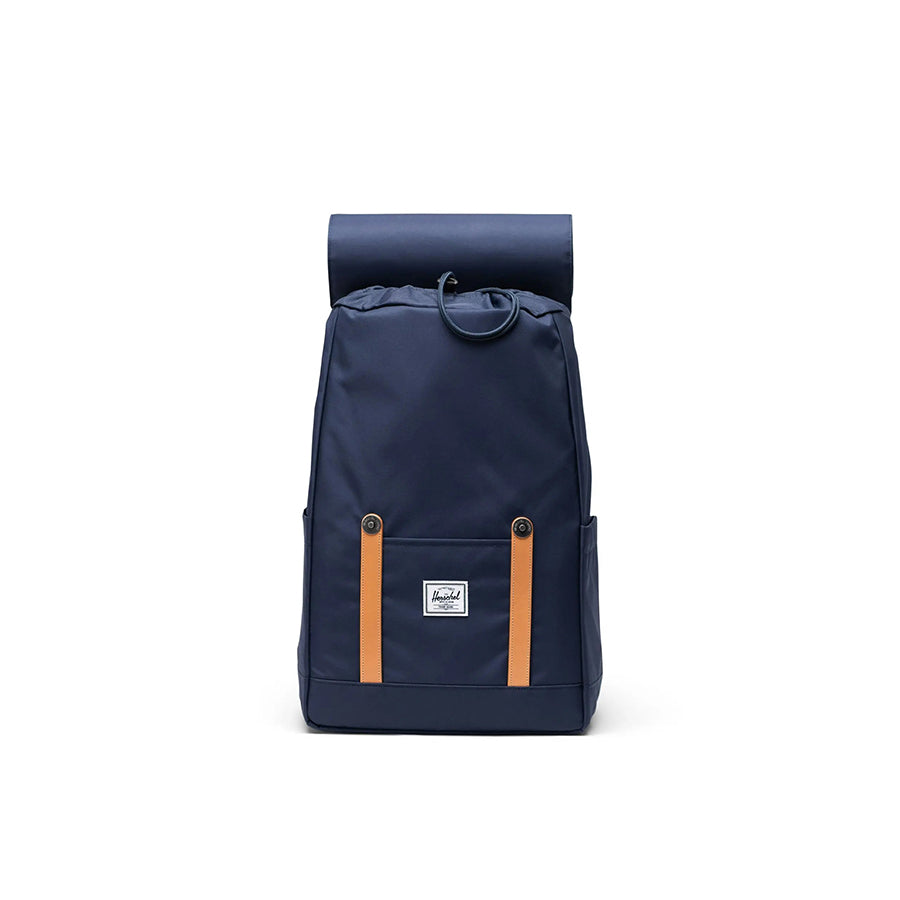 Herschel Retreat Small Backpack - Compact Daypack for Work, School & Travel - Lightweight Laptop Bag with Padded Sleeve - Black Iris Color