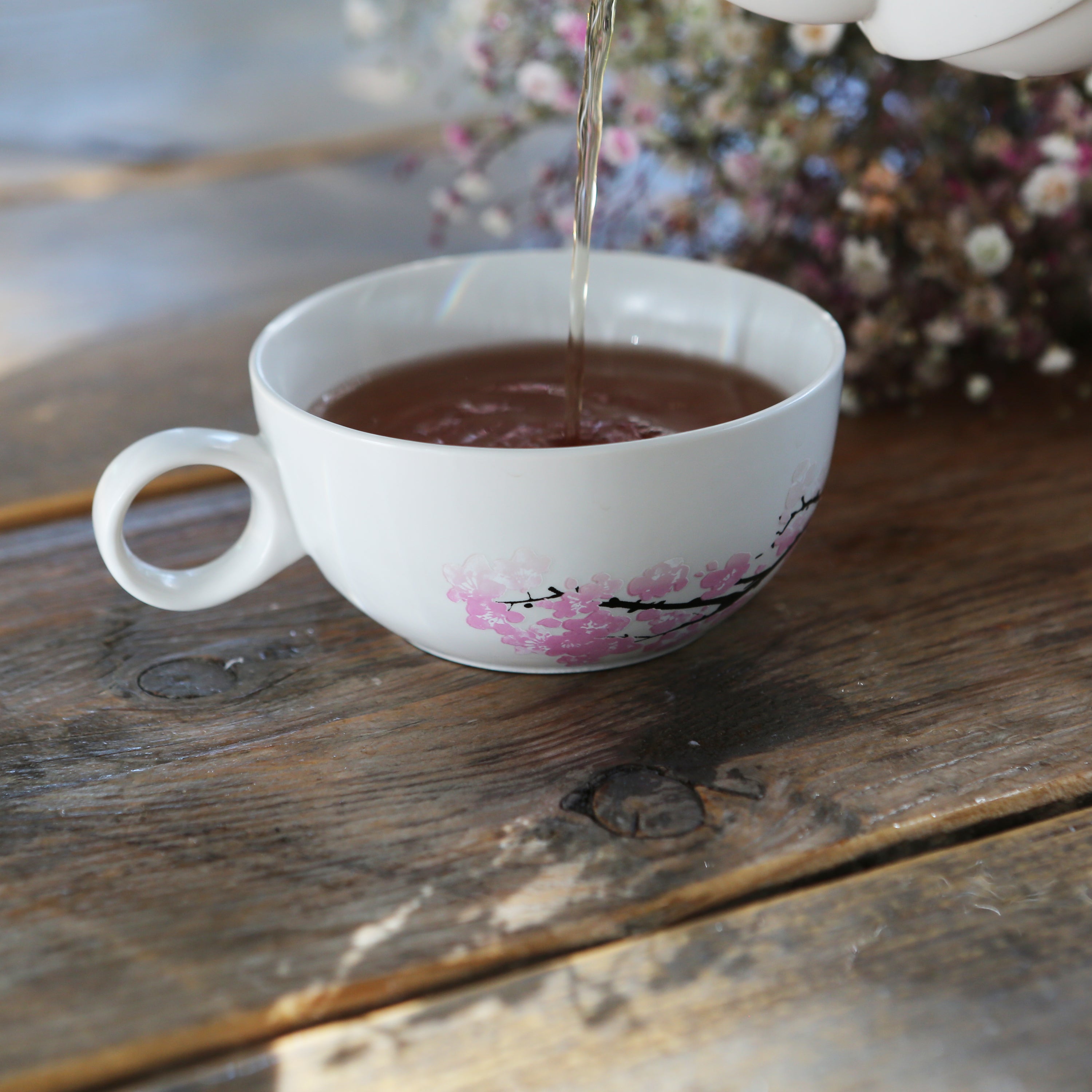 Elegant Blossom Morph Teapot - Ceramic Flower Design Tea Pot with Infuser - Perfect for Afternoon Tea, Gifts & Home Decor