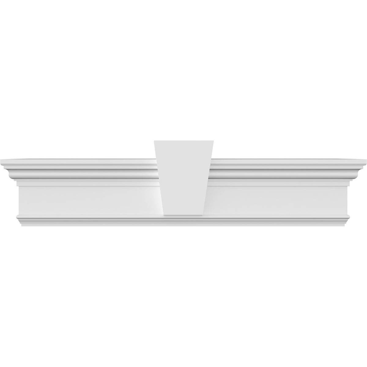 Ekena Millwork CRH07X125KF Crosshead Molding - 125