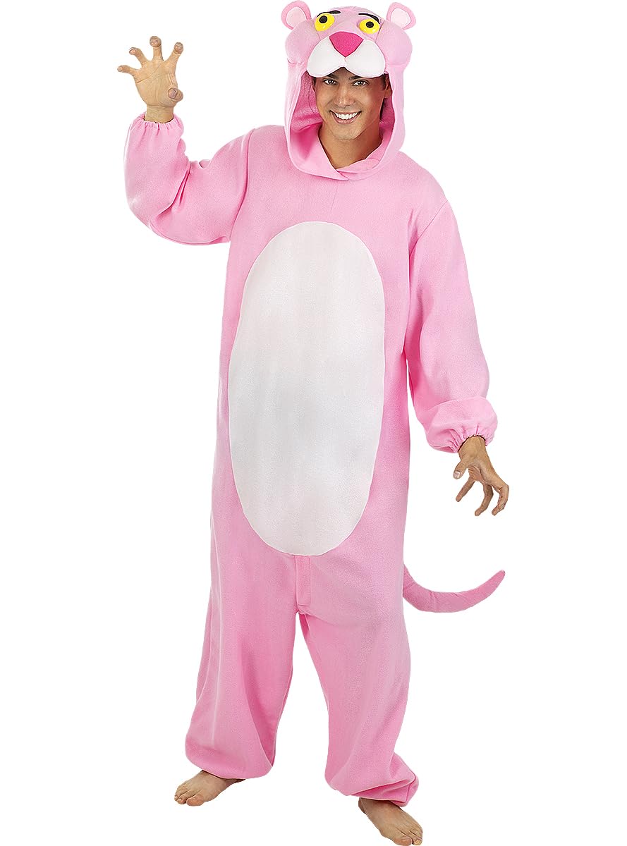 Pink Panther Costume for Women & Men - Adult Pink Panter Halloween & Carnival Outfit with Accessories - Perfect for Cosplay, Themed Parties & Costume Events