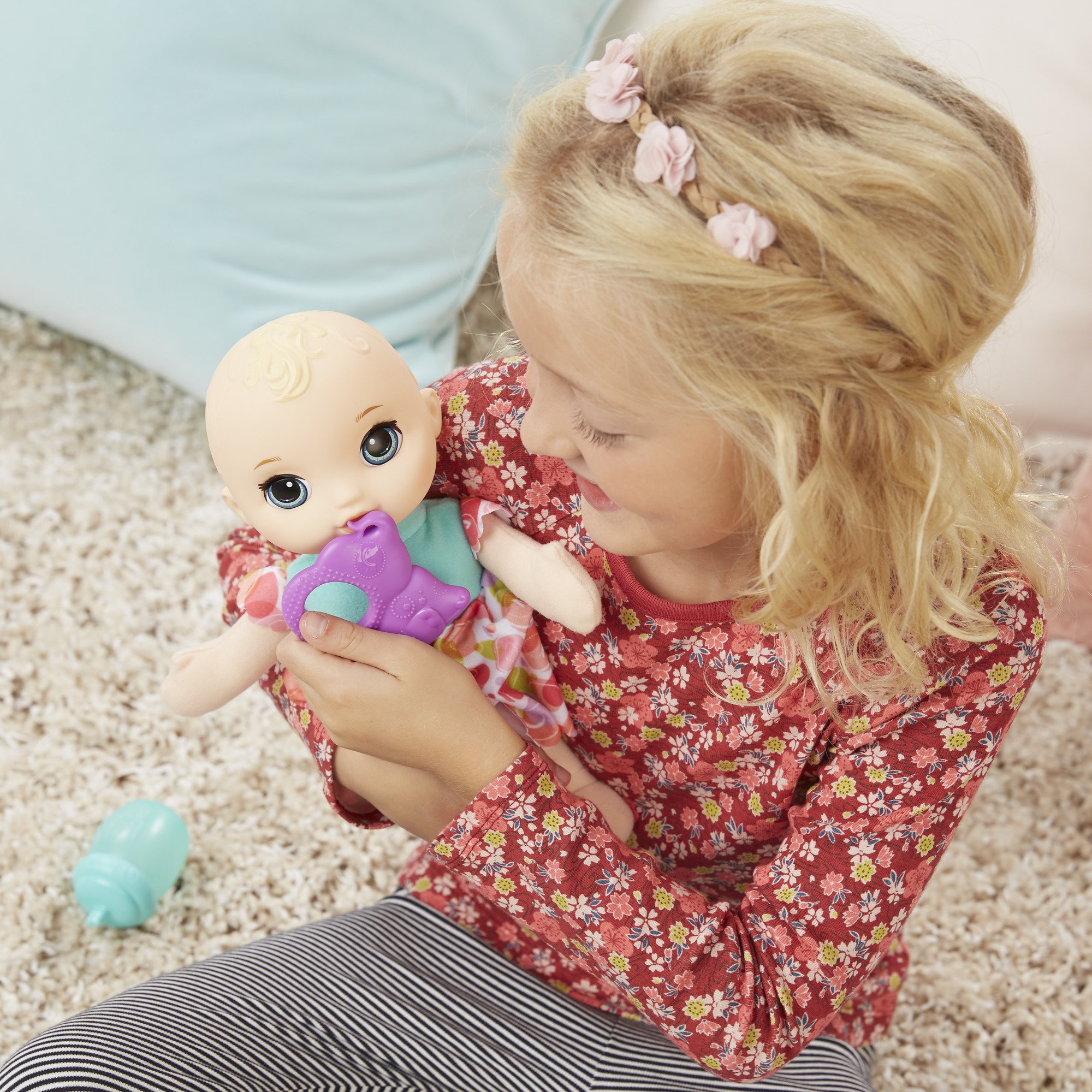 Baby Alive Blonde Doll for Toddlers - Pretend Play & Bedtime Fun