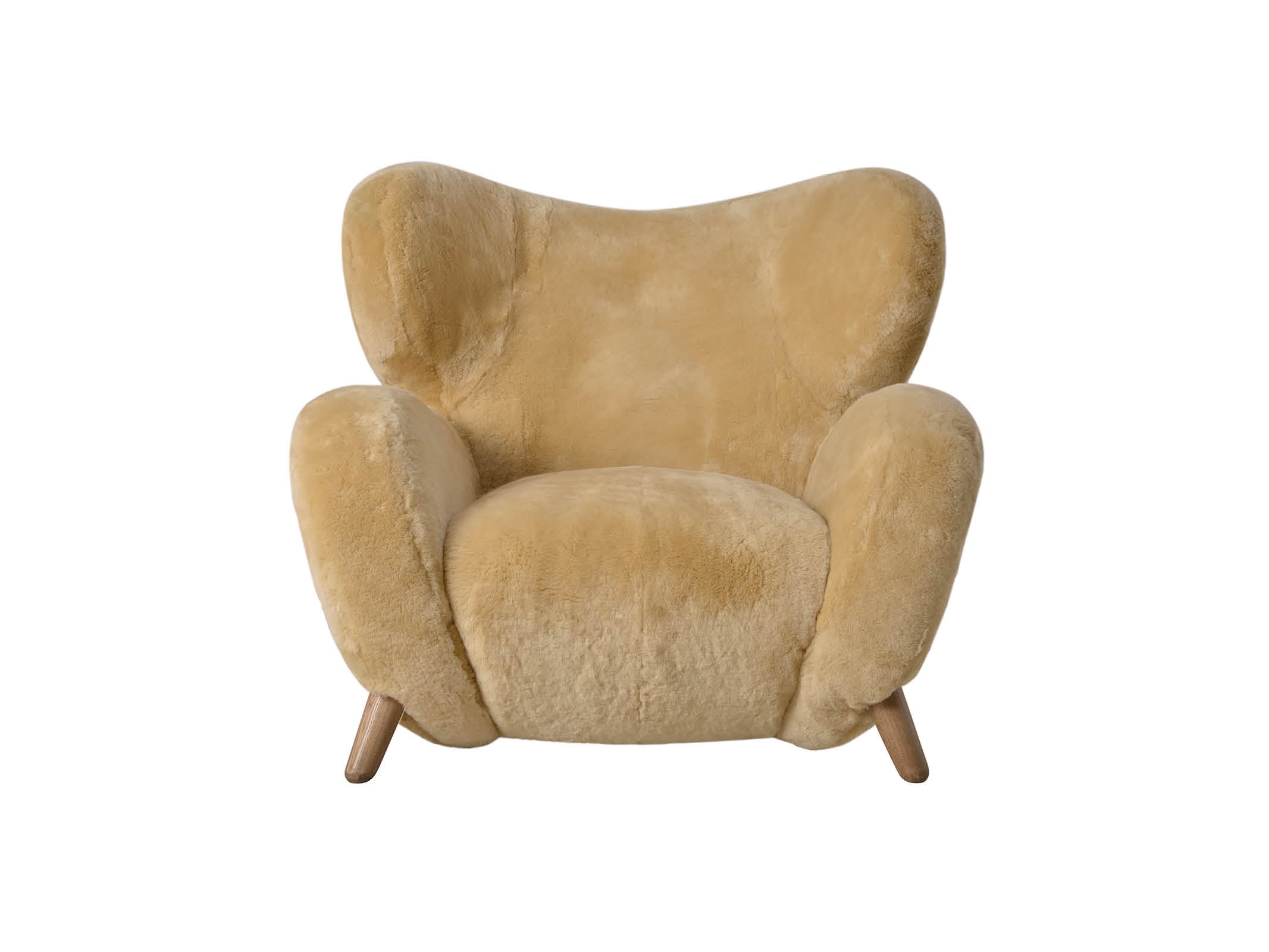 Manx Lounge Chair - Modern Comfortable Accent Chair for Living Room, Bedroom & Office - Perfect for Relaxing, Reading & Lounging