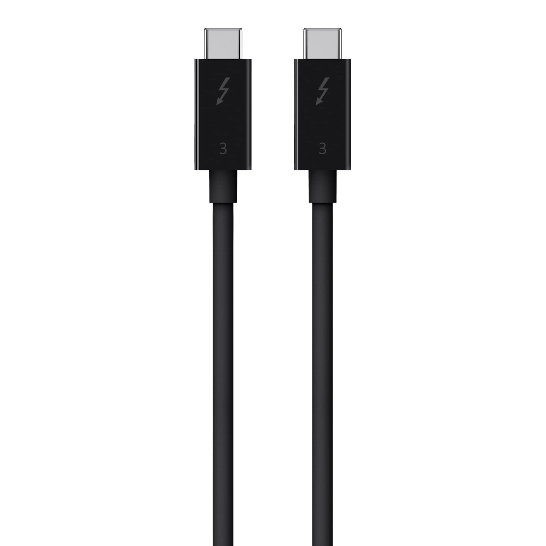 Belkin Thunderbolt 3 Cable (USB-C to USB-C) 100W Fast Charging & Data Sync - 1.6ft/0.5m for MacBook Pro, iPad Pro, Dell XPS & More - Perfect for Home Office & Travel Charging