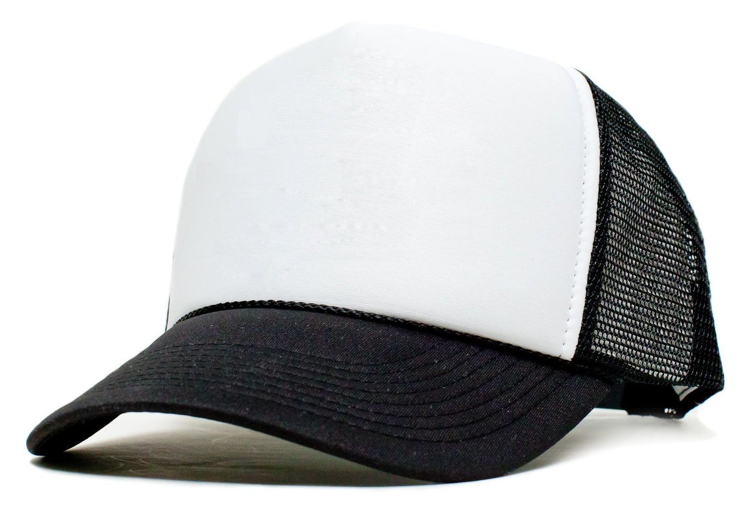 Xin Pilig Golf Cart Mesh Hats for Boys & Girls - Adjustable Baseball Trucker Cap in Black - Perfect for Golfing, Baseball Games & Outdoor Activities