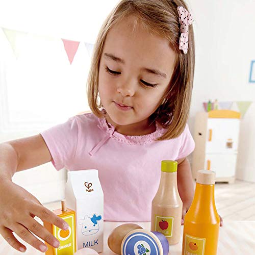 Hape Healthy Basics Wooden Play Kitchen Accessories Set - 24-Piece Pretend Play Food Toys for Kids, Toddlers & Preschoolers - Perfect for Imaginative Cooking, Role Play & Early Learning Activities