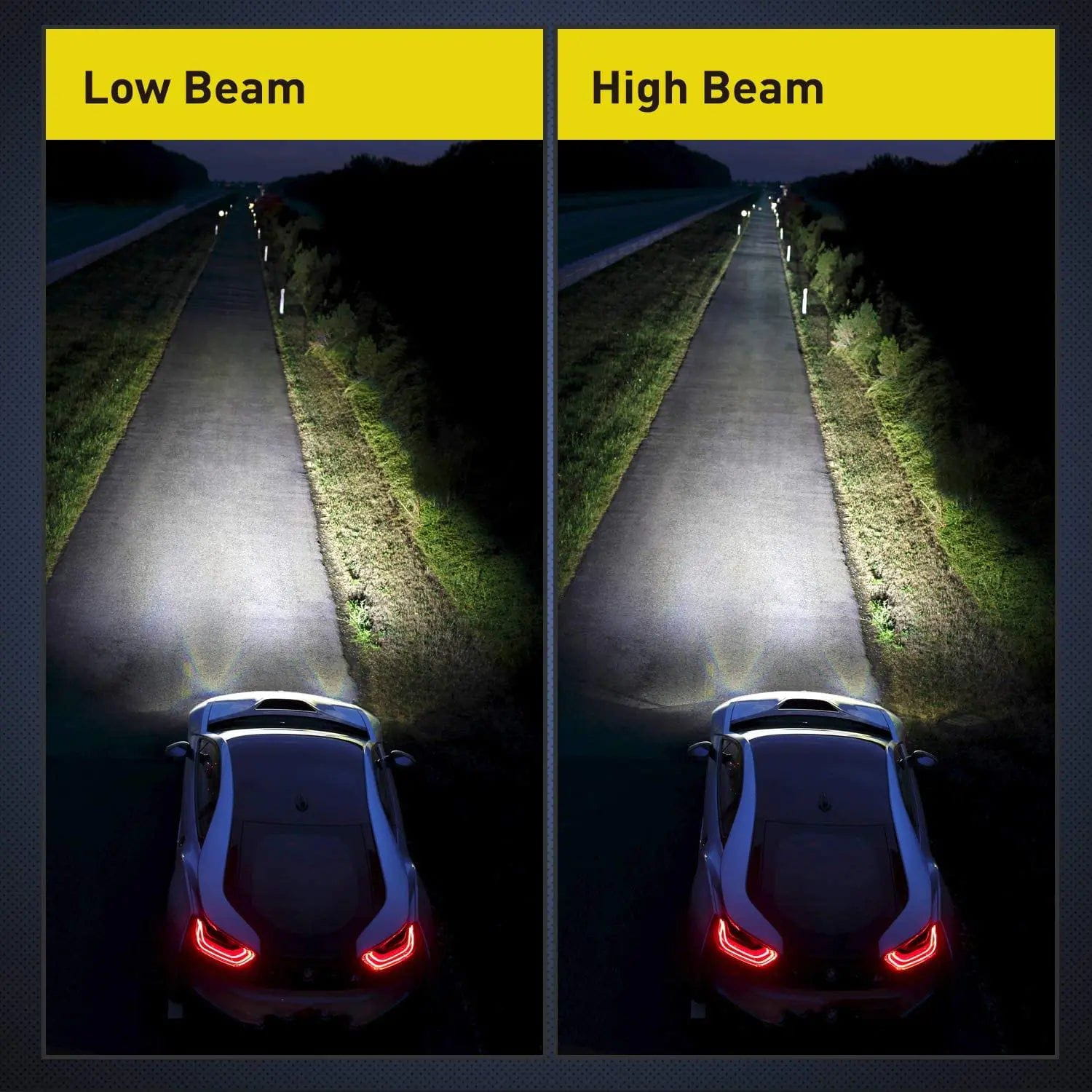 2.5 Inch Mini Projector Lens for H1 Bulb Headlights Retrofit - High Performance Car Headlight Upgrade (Pair) - Perfect for Night Driving & Custom Vehicle Lighting