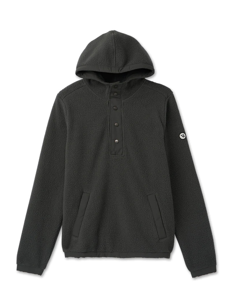 Men's Morrow Sherpa Hoodie - Warm Fleece-Lined Pullover for Winter - Cozy Outdoor & Casual Wear