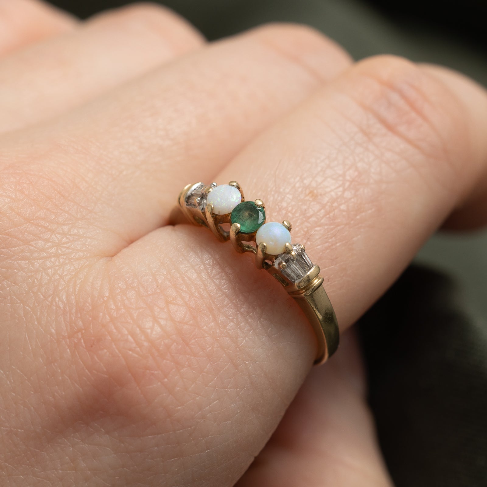 0.50ctw Multi Gemstone Ring for Women Size 8.5 | Birthstone, Anniversary & Gift Jewelry | Perfect for Valentine's Day, Mother's Day & Special Occasions