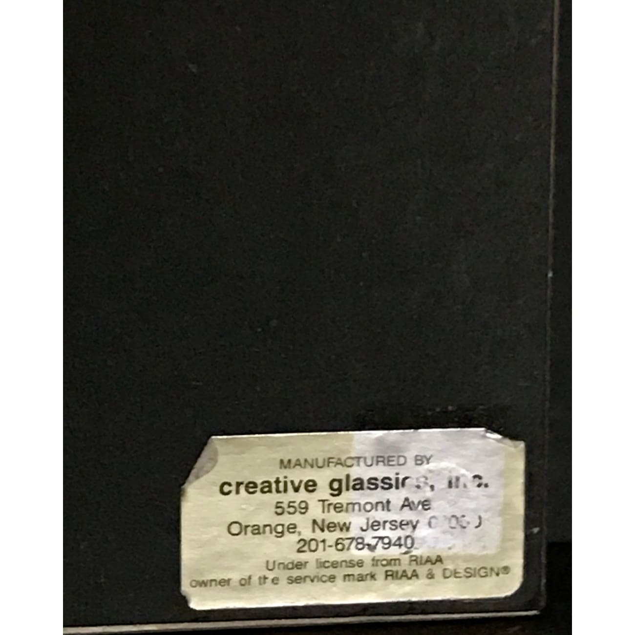 Genesis Invisible Touch RIAA Platinum Album Award - Official Music Collectible for Fans & Display - Perfect for Home Decor, Music Rooms & Gift Giving