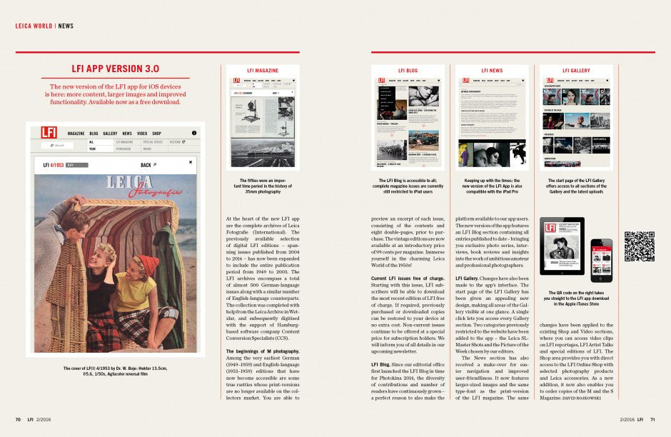 LFI Magazine Issue 2/2016 - February/March Edition | Premium Photography Publication for Professionals & Enthusiasts | Perfect for Studio Reference & Creative Inspiration