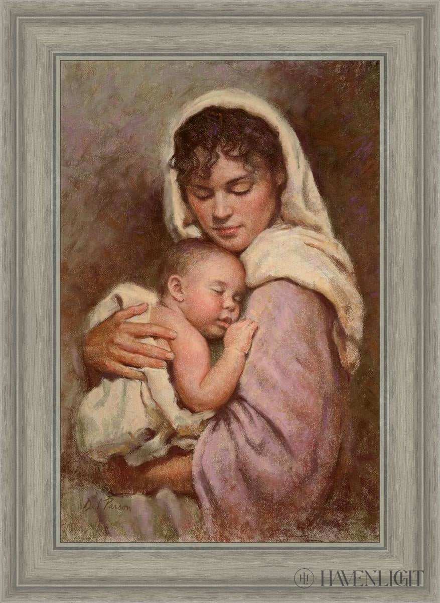 Mary S Son by Del Parson - Religious Wall Art Painting - Perfect for Home Decor, Church, and Sunday School Classroom