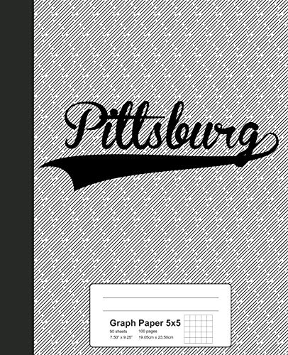 5x5 Graph Paper Notebook - Premium Grid Paper for Math, Engineering & Sketching | Perfect for Students, Architects & Artists | Weezag Graph Paper 5x5 Notebook by PITTSBURG