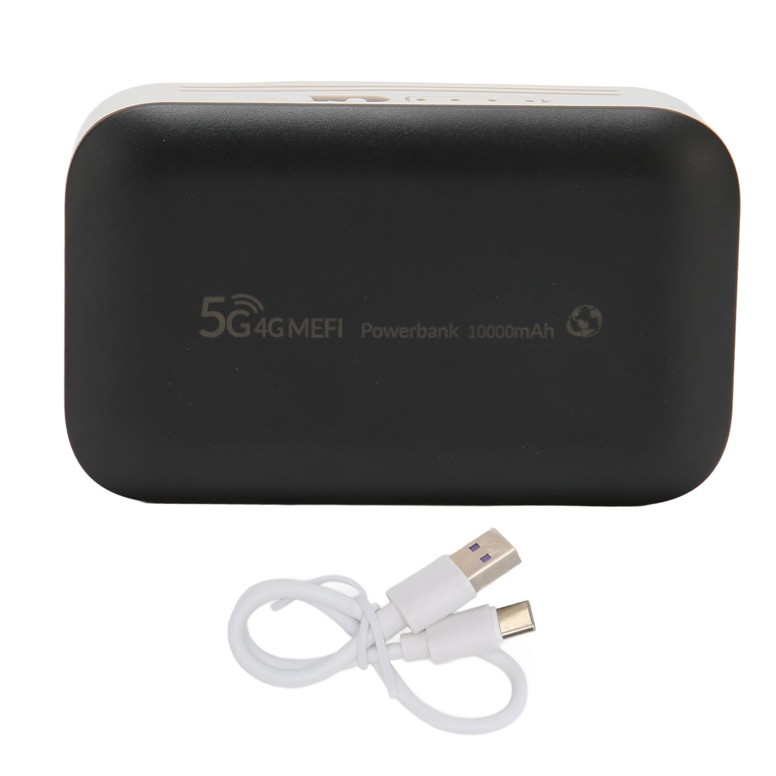 Ciciglow 4G LTE Unlocked Portable WiFi Hotspot Router - 300Mbps High Speed, 10000mAh Power Bank, SIM Card Slot - Perfect for Travel, Remote Work & Outdoor Activities