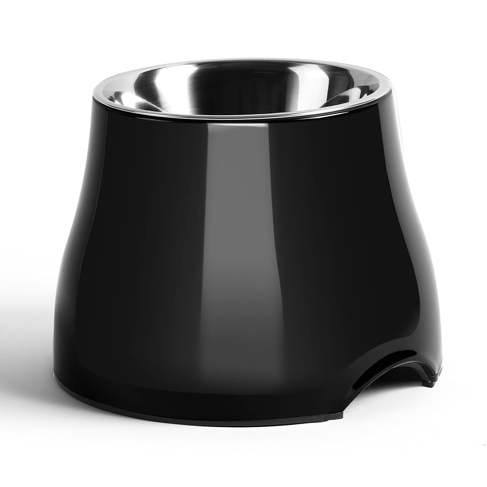 Yoken Elevated Dog Bowls - Anti-Slip Stainless Steel Raised Pet Food Bowls for Small & Medium Dogs | Prevents Neck Strain & Vertebrae Issues | Large Capacity, Vibrant Colors | Perfect for Home, Kitchen or Outdoor Use