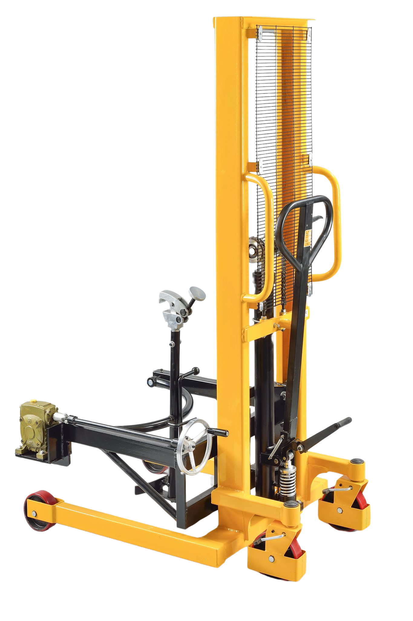 Heavy Duty Hydraulic Drum Stacker & Rotator - Efficient Drum Handling for Warehouses, Factories & Industrial Use