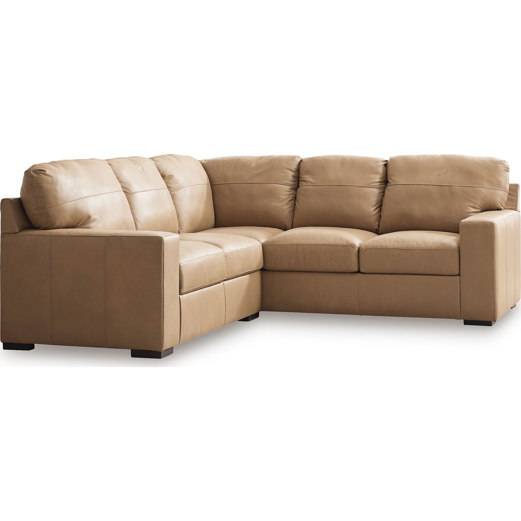 Bandon 2-Piece Sectional Sofa Set - Modern L-Shaped Couch for Living Room, Apartment & Office | Comfortable Fabric Upholstery with Sturdy Frame | Perfect for Small Spaces & Family Gatherings